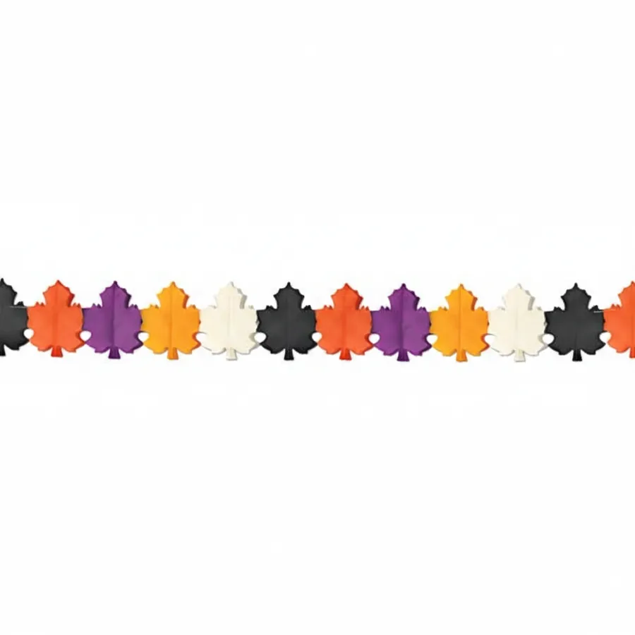 Premium Fall Foliage Garland - 9 in x 12 ft Autumn Mantel and Staircase Decor — wholesale Home & Décor by the case