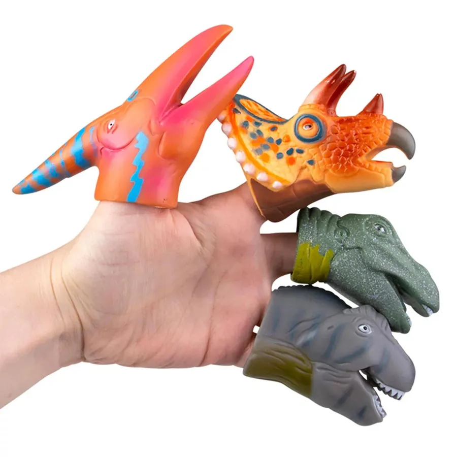 Keeraft Dinosaur Finger Puppets - Party Keeraft Home Gifts — wholesale Party & Gifts by the case