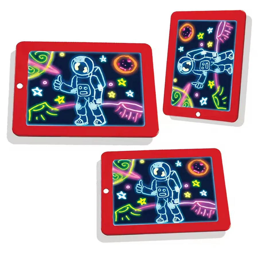 Magic Writing & Drawing Light Board Kids Toy In Bulk — wholesale Toys & Games by the case