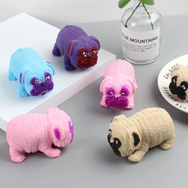 Squishy Pug Dog Stress Ball Sensory Fidget Toy — wholesale Fidgets & Sensory by the case