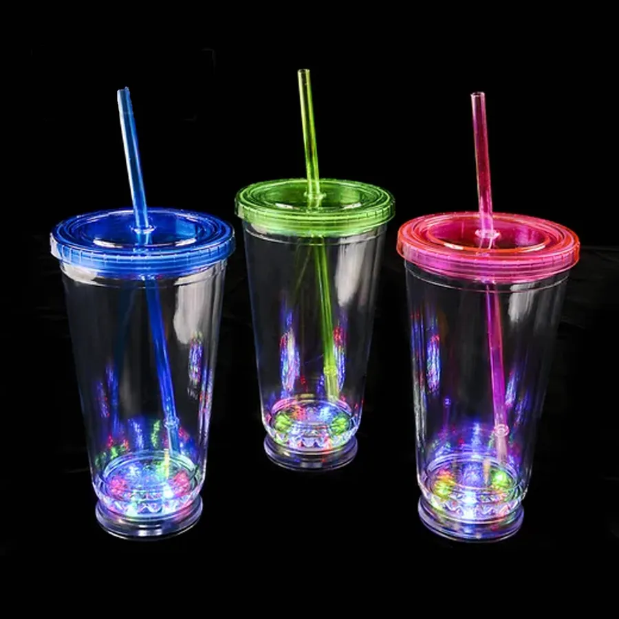 Light Up LED Tumbler For Kids - Assorted — wholesale Kitchen & Drinkware by the case