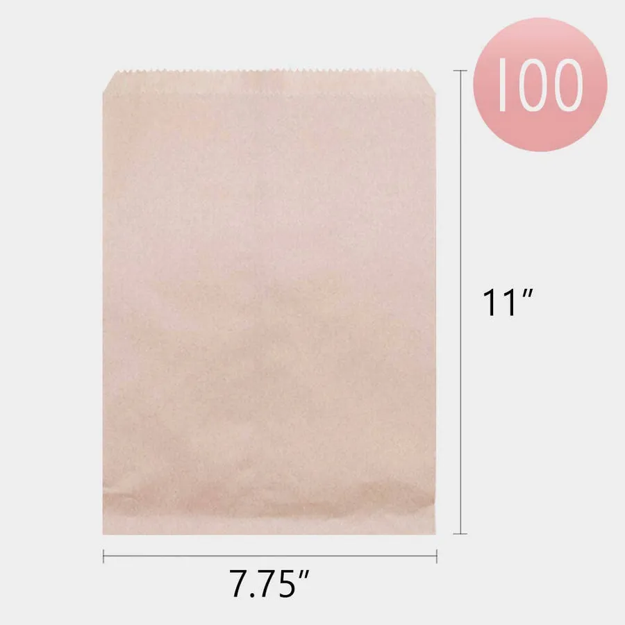 Solid Brown Treat Paper Bag Set — wholesale Bags & Backpacks by the case
