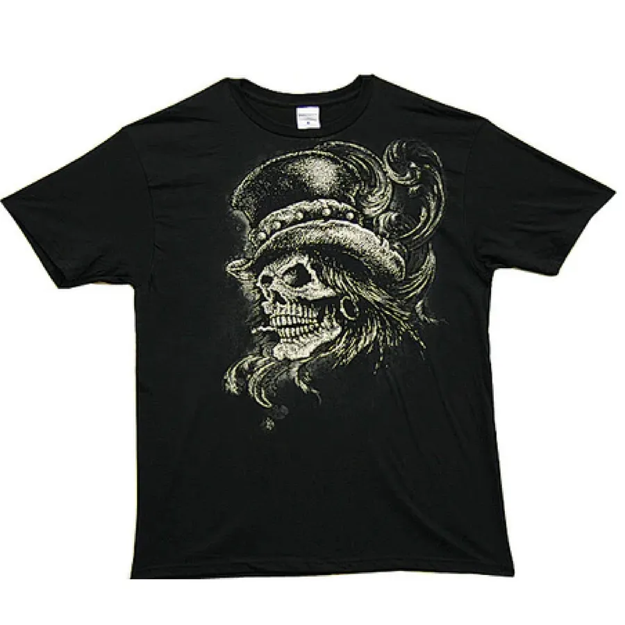 Magic Skull Stove Top Hat Tee Shirt — wholesale Apparel & Accessories by the case