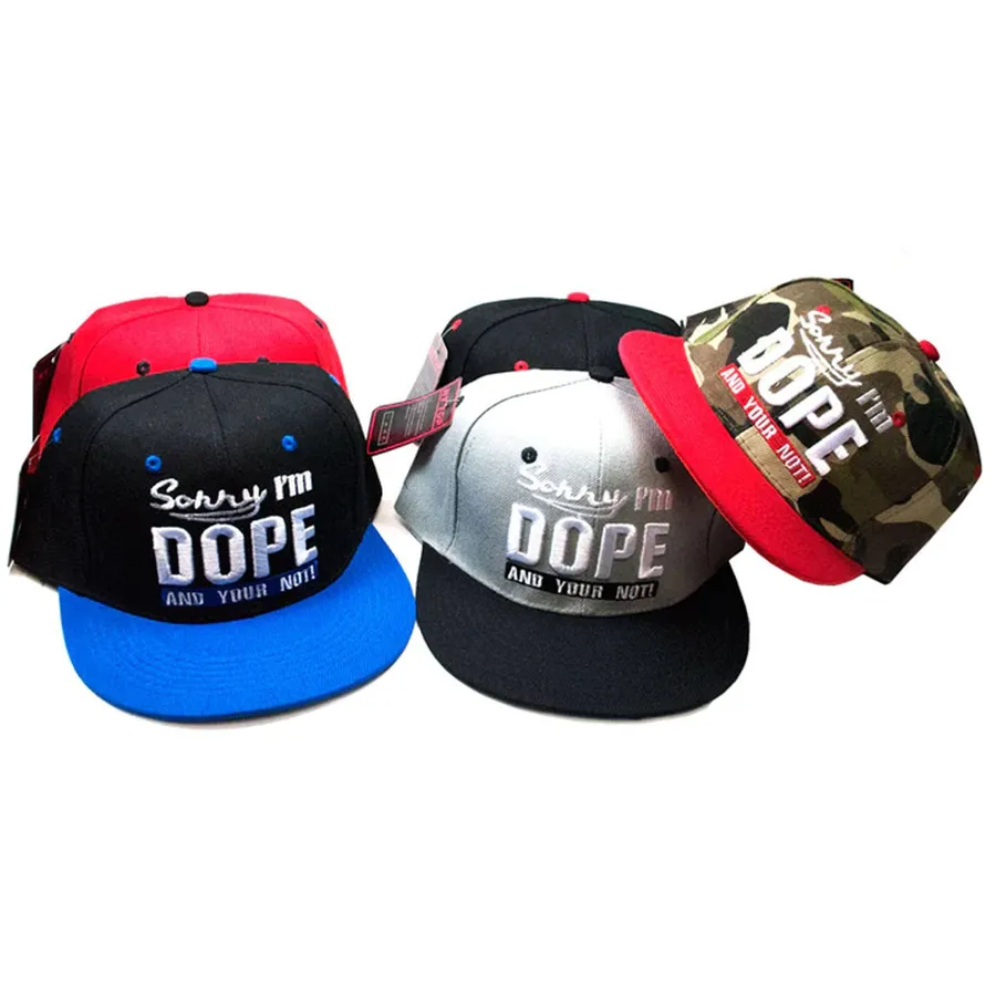DOPE Flat Bill Caps Fall Decor - Assorted — wholesale Apparel & Accessories by the case