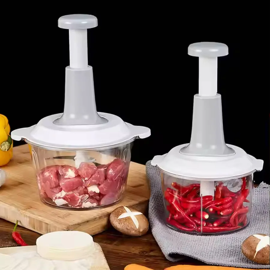 Push Hand Vegetable Slicer Chopper — wholesale Kitchen & Drinkware by the case