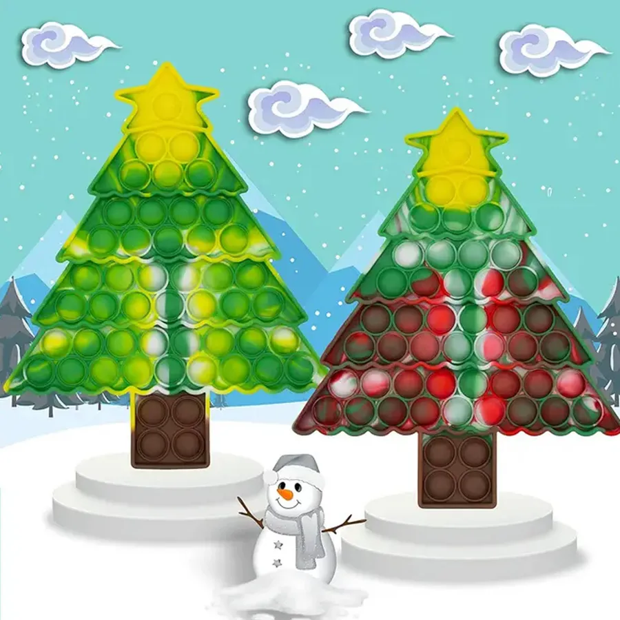 Xmas Pop It Fidget Toy — wholesale Fidgets & Sensory by the case