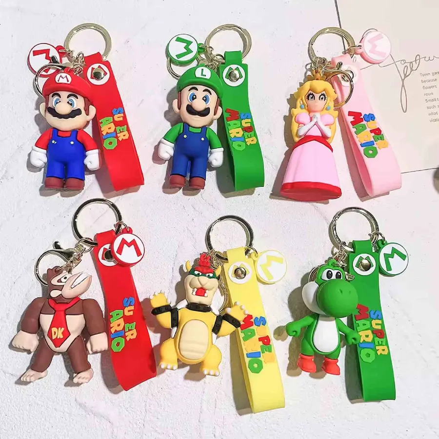 3D Cartoon Keychain For Bag Decoration — wholesale Keychains & Charms by the case