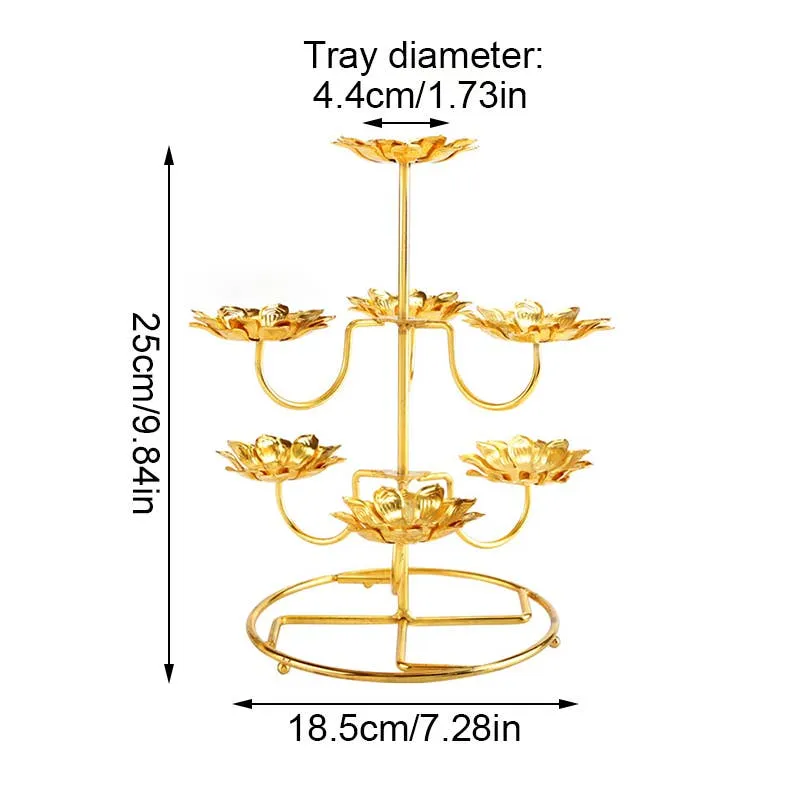 Metal Lotus Candle Holder – Home & Table Decor — wholesale Home & Décor by the case