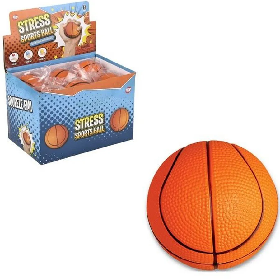 Stress Basketball Bulk Pack - Squeeze Fo Keeraft Home Gifts — wholesale Fidgets & Sensory by the case