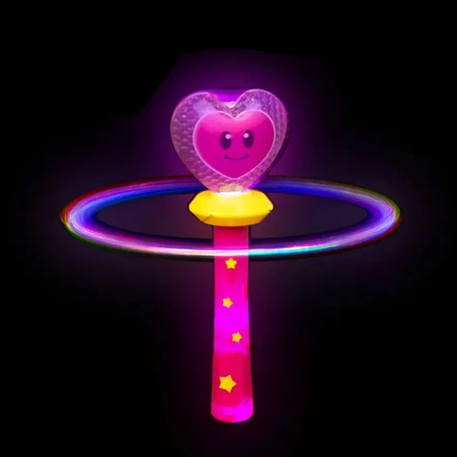Light Up Heart Wand Kids Toy — wholesale Toys & Games by the case
