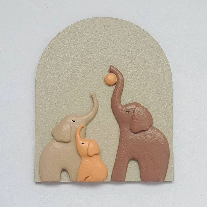 3D Trunk Joy Wall Socket Accent Ornament Assorted — wholesale Apparel & Accessories by the case