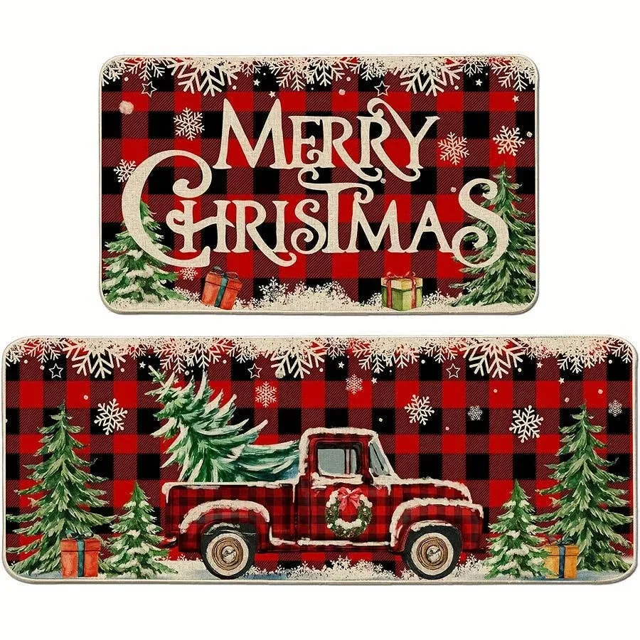 Christmas Kitchen Rugs For Holiday Décor — wholesale Seasonal & Holiday by the case