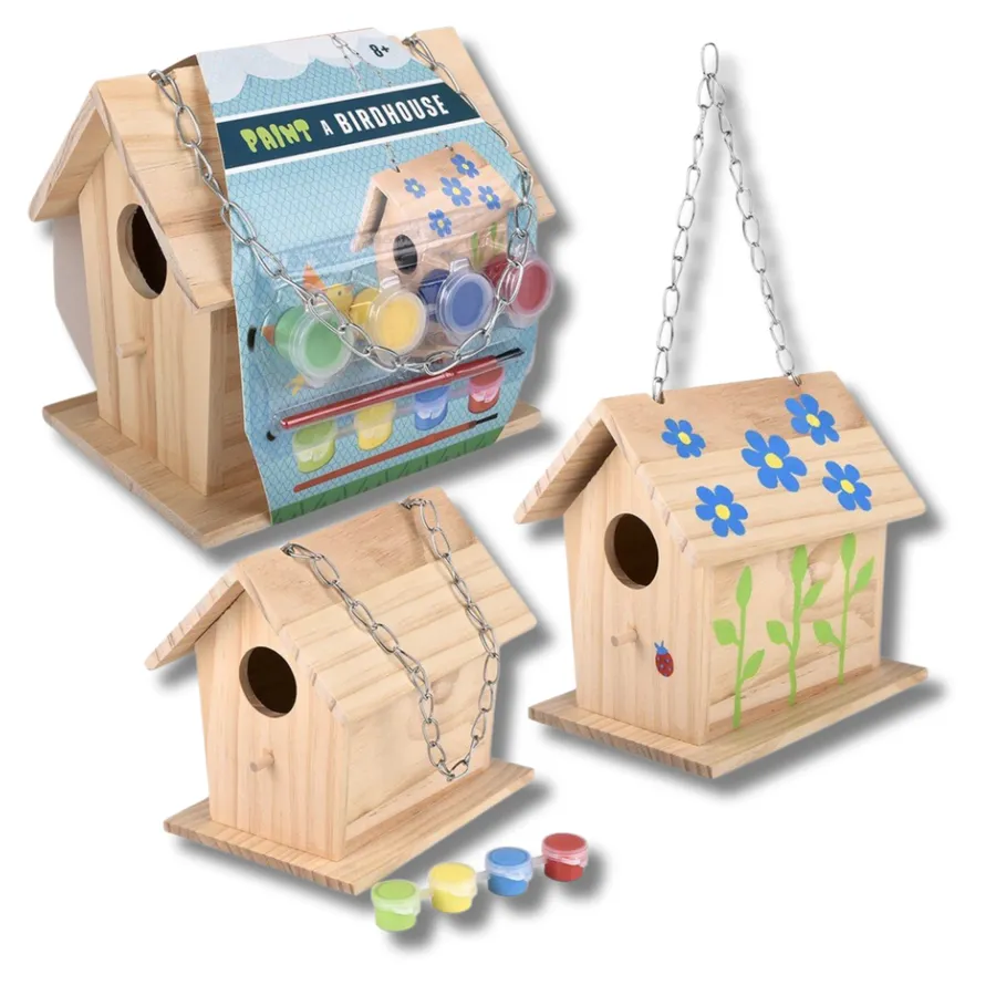 Creative Paint Bird House For Kids — wholesale Toys & Games by the case