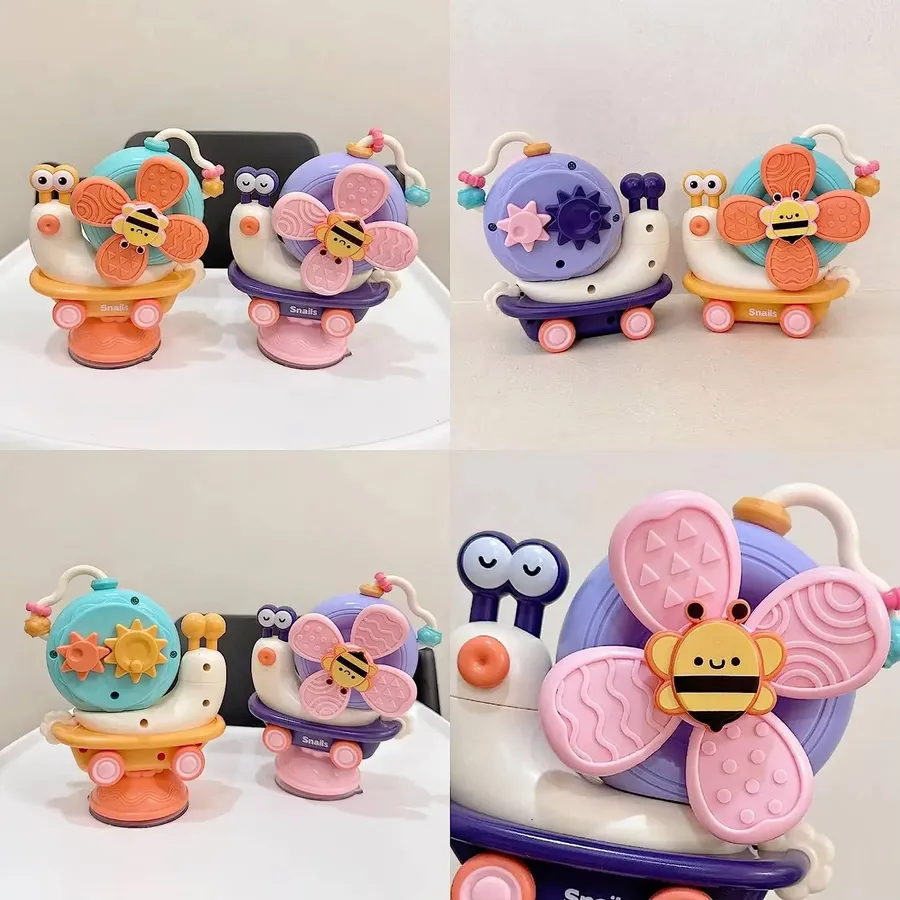 Snail Shaped Learning Educational Toy For Kids - Assorted — wholesale Beauty & Personal Care by the case