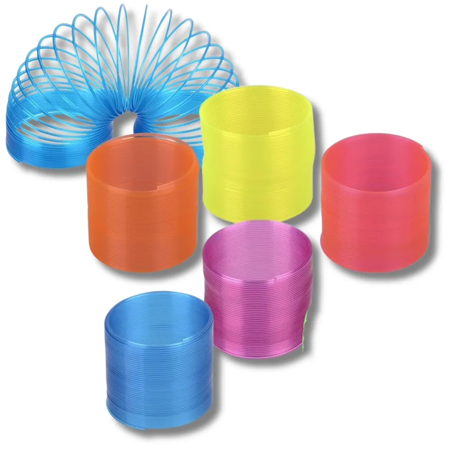 Neon Translucent Fidget Coil Spring Kids Toy — wholesale Fidgets & Sensory by the case