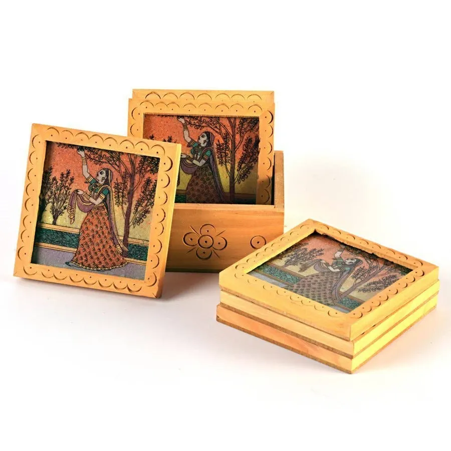 Wooden Ethnic TLite Candleholder for Home Decore — wholesale Home & Décor by the case