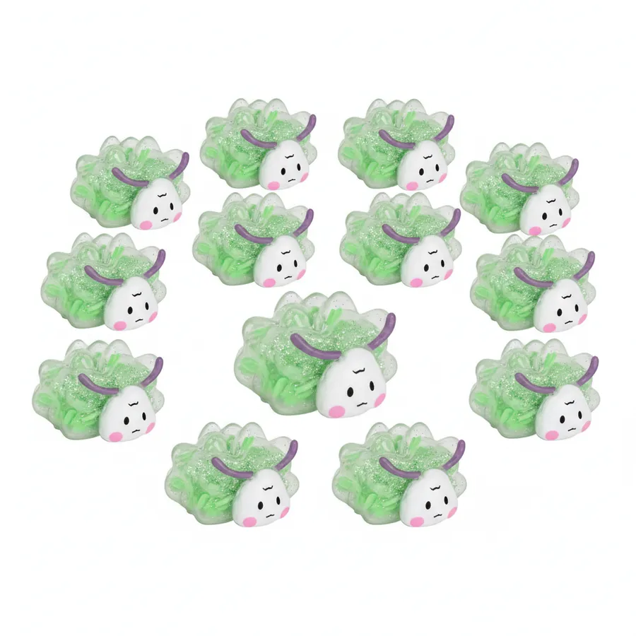 3" Leaf Sheep Squeezy Bead Squishy Toy - Cute Sea Slug Sensory Stress Ball and Fidget Toy — wholesale Fidgets & Sensory by the case