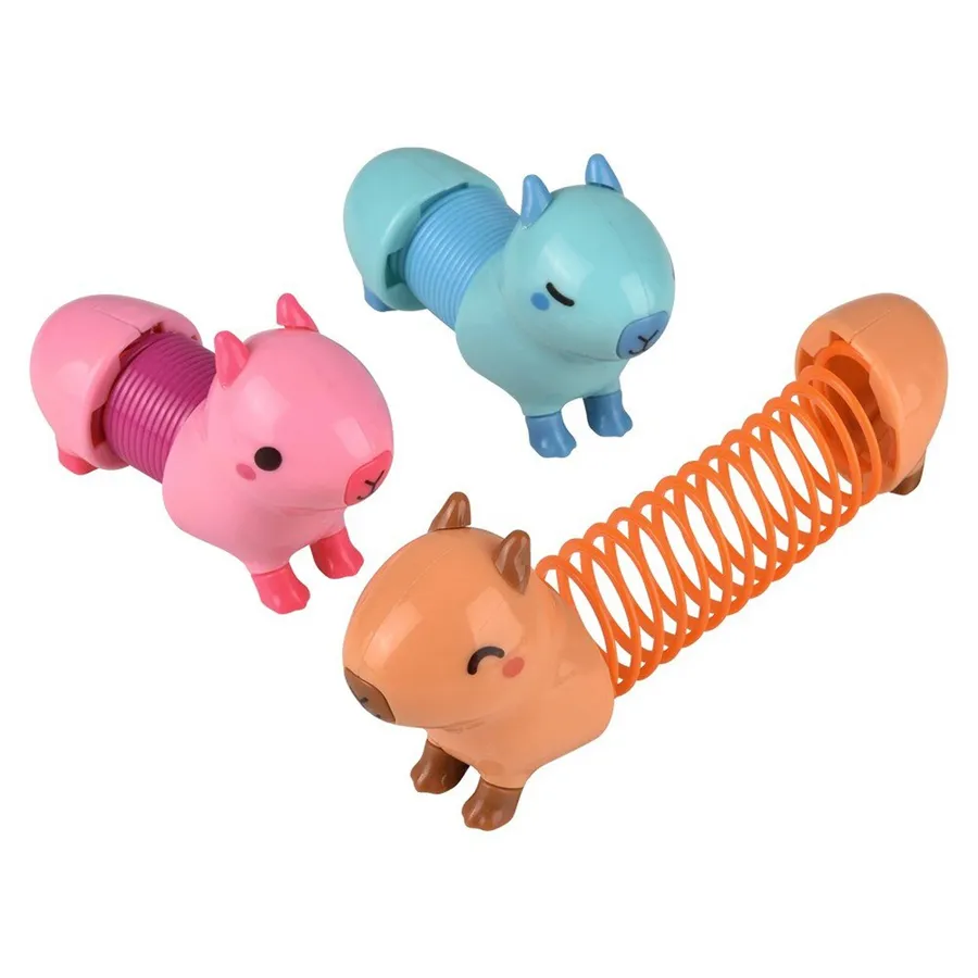 Capybara Coil Spring Toy For Kids - Assorted — wholesale Apparel & Accessories by the case