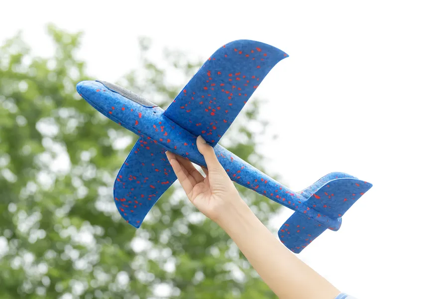 48cm EPP Foam Throwing Glider – Kids Outdoor Airplane Toy — wholesale Home & Décor by the case