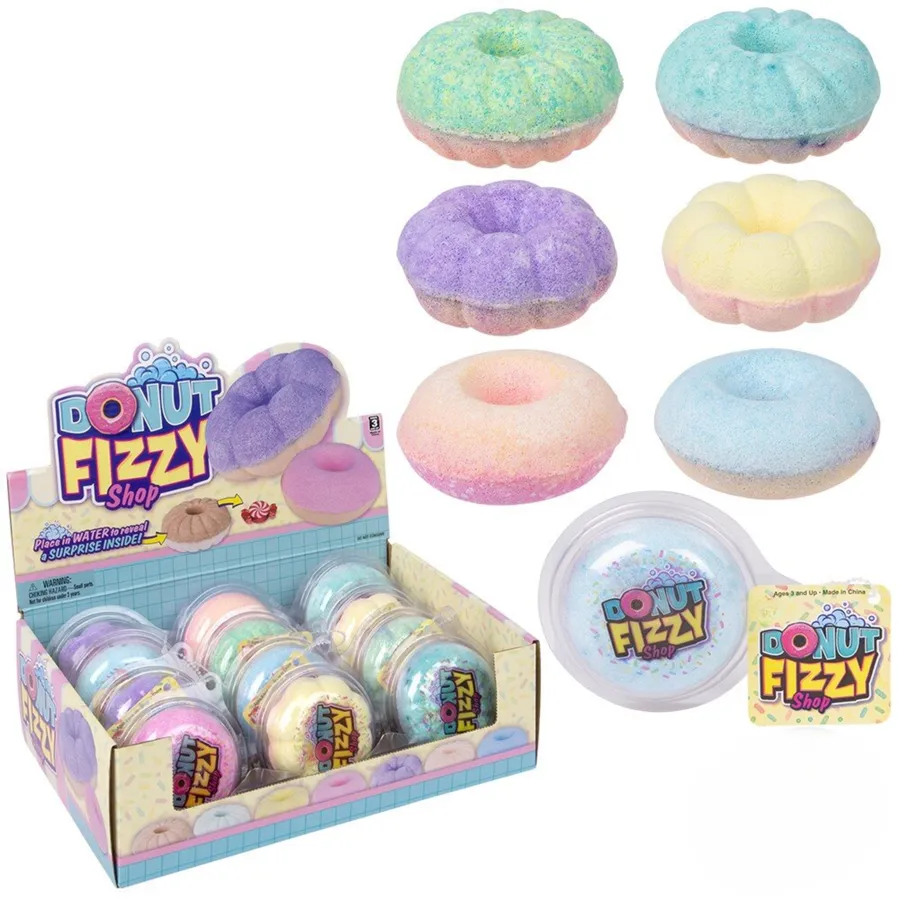 Doughnut Fizzy Fun & Colorful Kids Toys — wholesale Toys & Games by the case