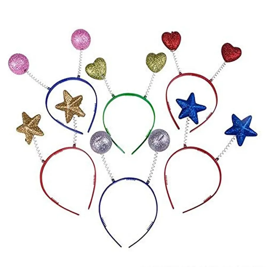 Love Heart Star Headbands Creative Spring Hair for Kids Girl — wholesale Apparel & Accessories by the case