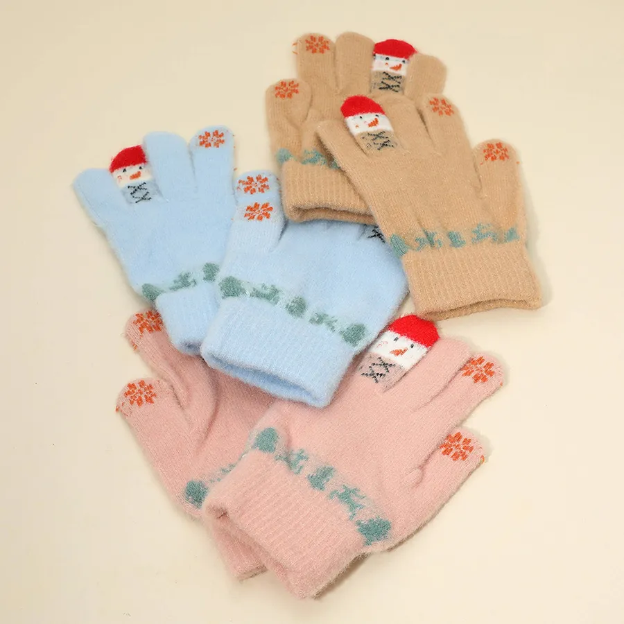 Christmas Themed Winter Gloves - Assorted — wholesale Seasonal & Holiday by the case