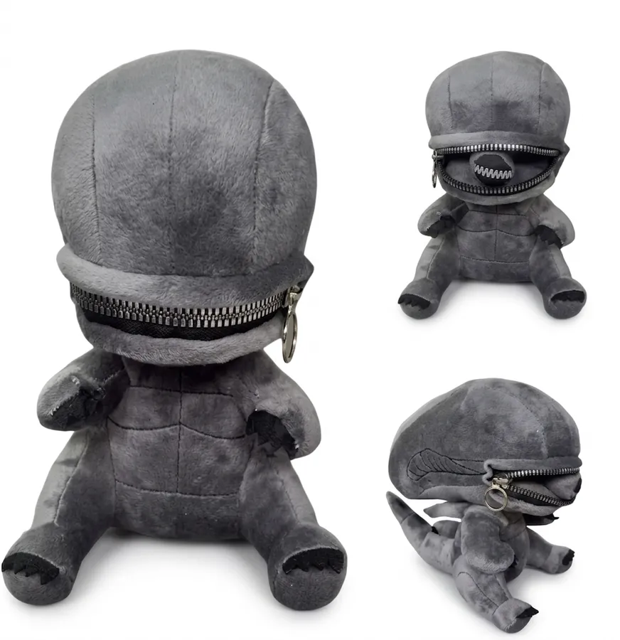 Alien Xenomorph Hybrid Plush – Sci-Fi Horror Toy — wholesale Plush & Squishies by the case