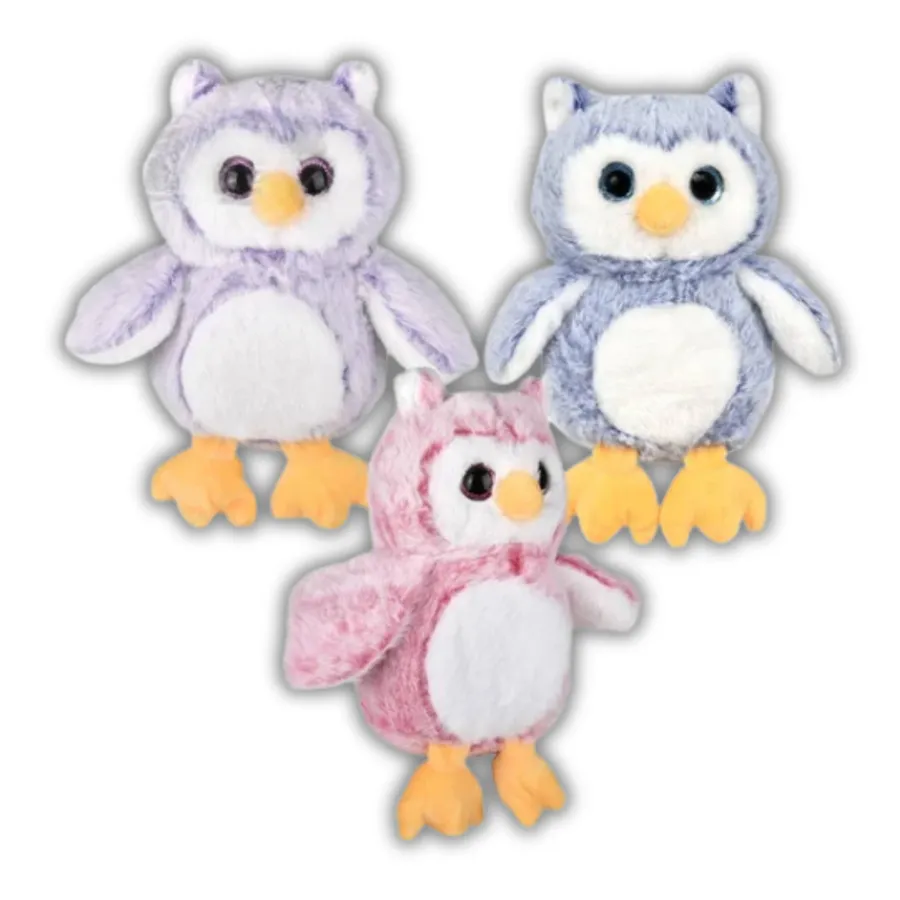 Soft Plush Stuffed Owl Kids Toy - Assorted — wholesale Plush & Squishies by the case