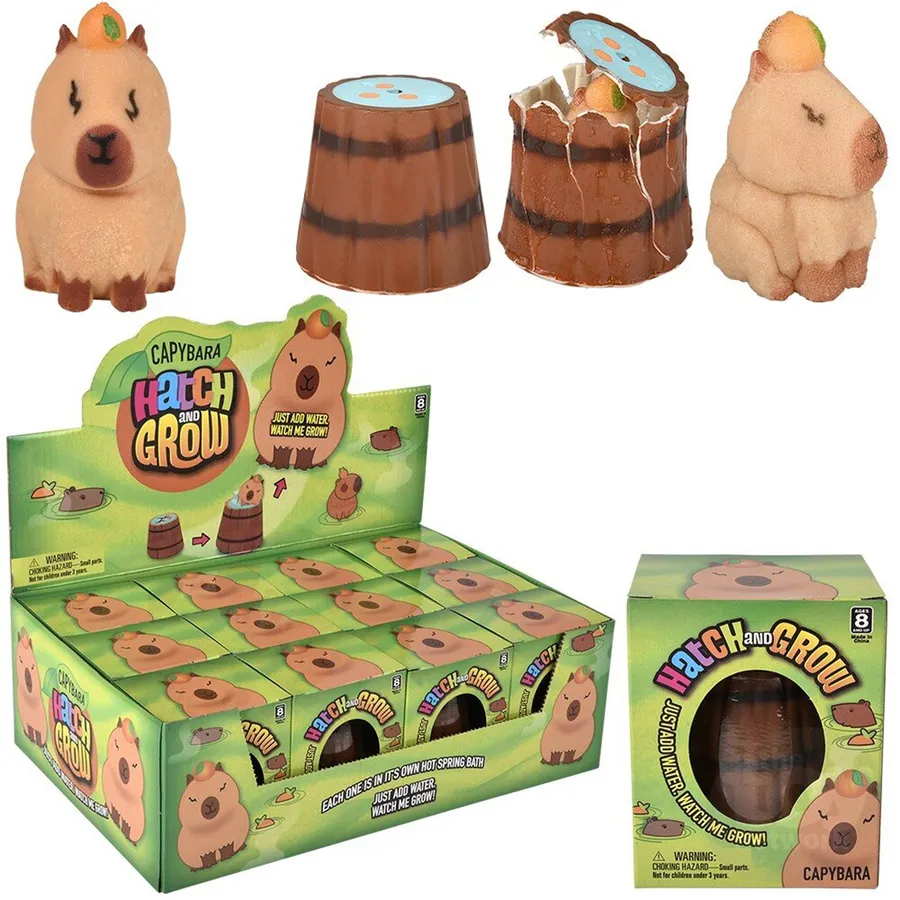 Small Hatch And Grow Capybara Egg Kids Toy For — wholesale Apparel & Accessories by the case
