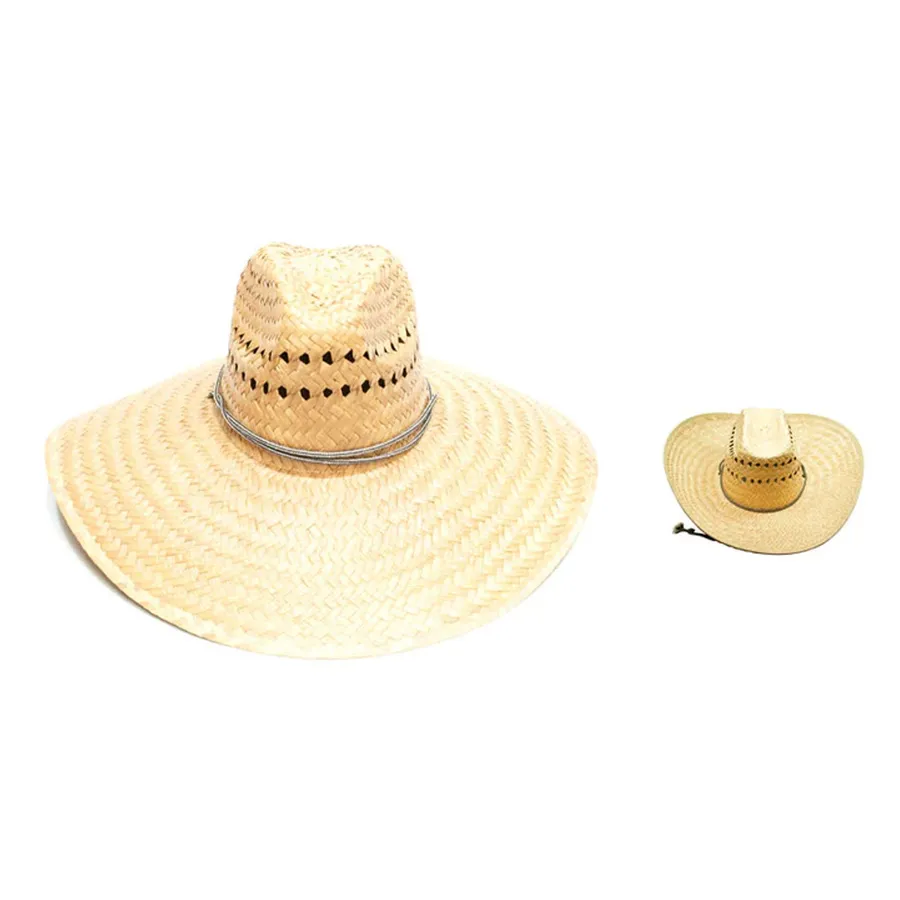 Mexican Style Straw Hat - Handcrafted Artistry — wholesale Apparel & Accessories by the case