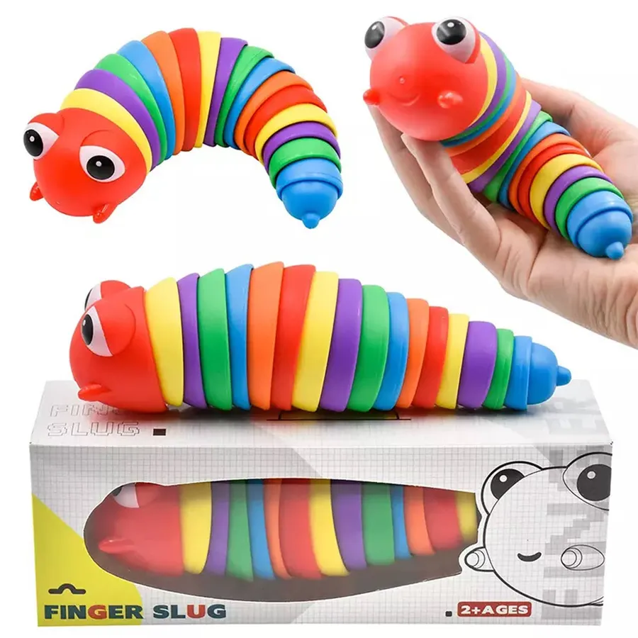 Colorful Big Eye Slug Back To School Fidget Kids Toys — wholesale Fidgets & Sensory by the case