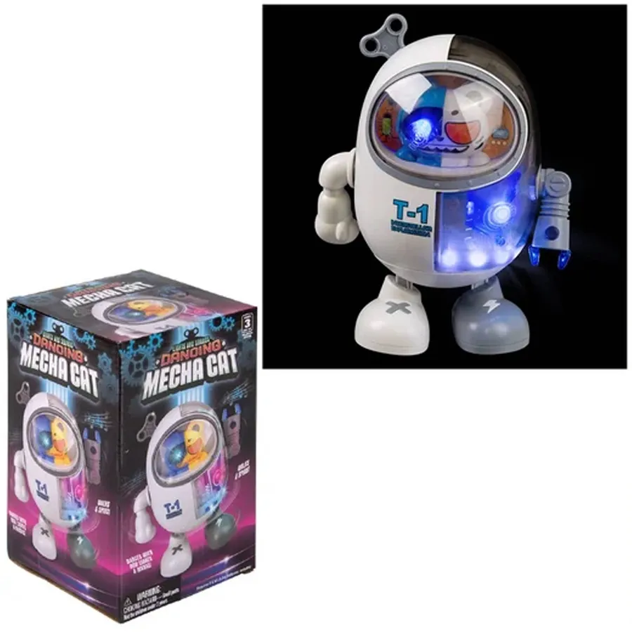 Light And Sound Dancing Cute Robot Kids Toy — wholesale Toys & Games by the case