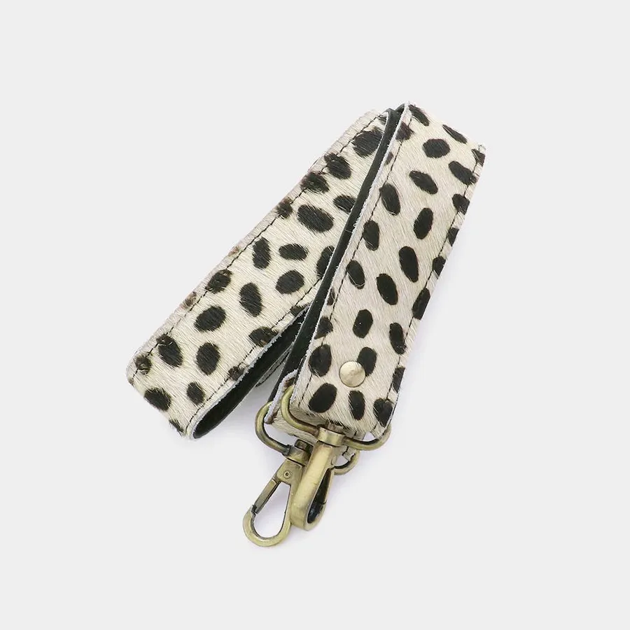 Animal Patterned Genuine Fur Calf Bag Strap — wholesale Bags & Backpacks by the case