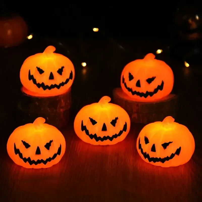 Halloween Pumpkin LED Light For Decor — wholesale Seasonal & Holiday by the case