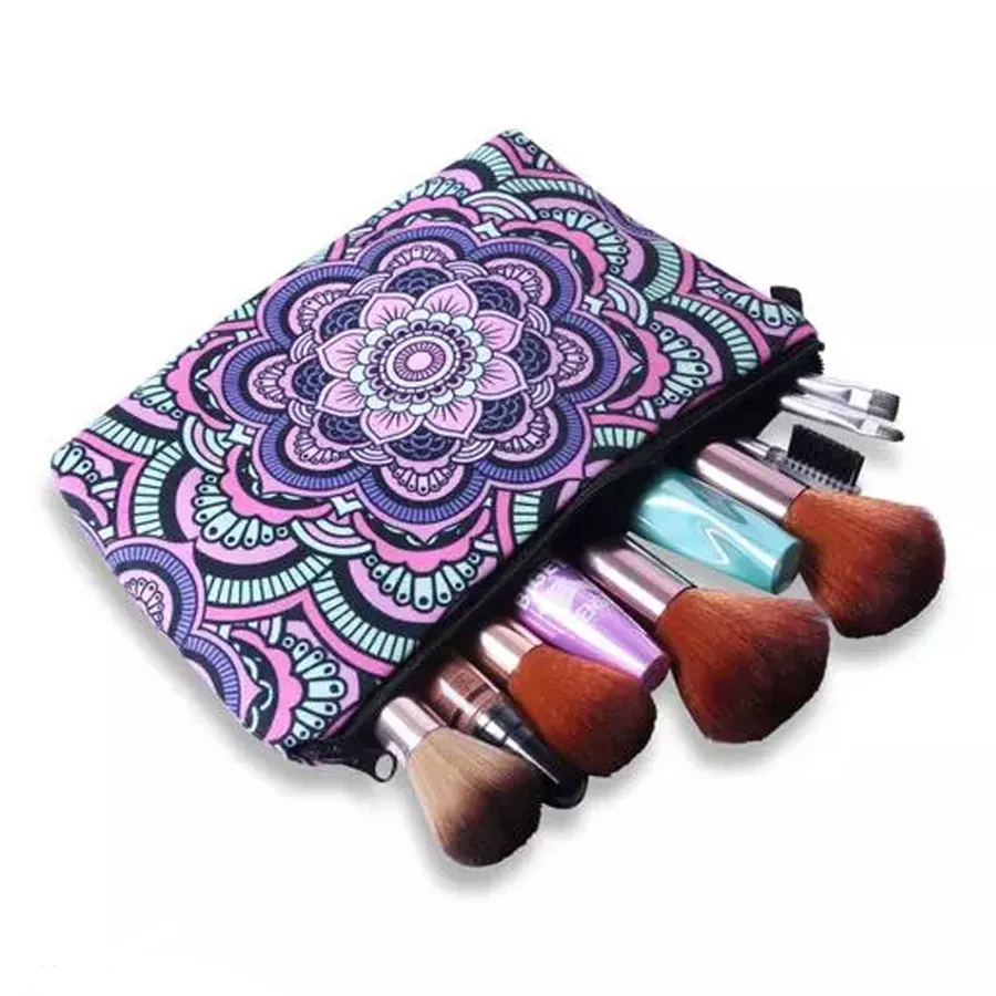 Printed Cosmetic Bag For Girls & Women's In Bulk — wholesale Bags & Backpacks by the case