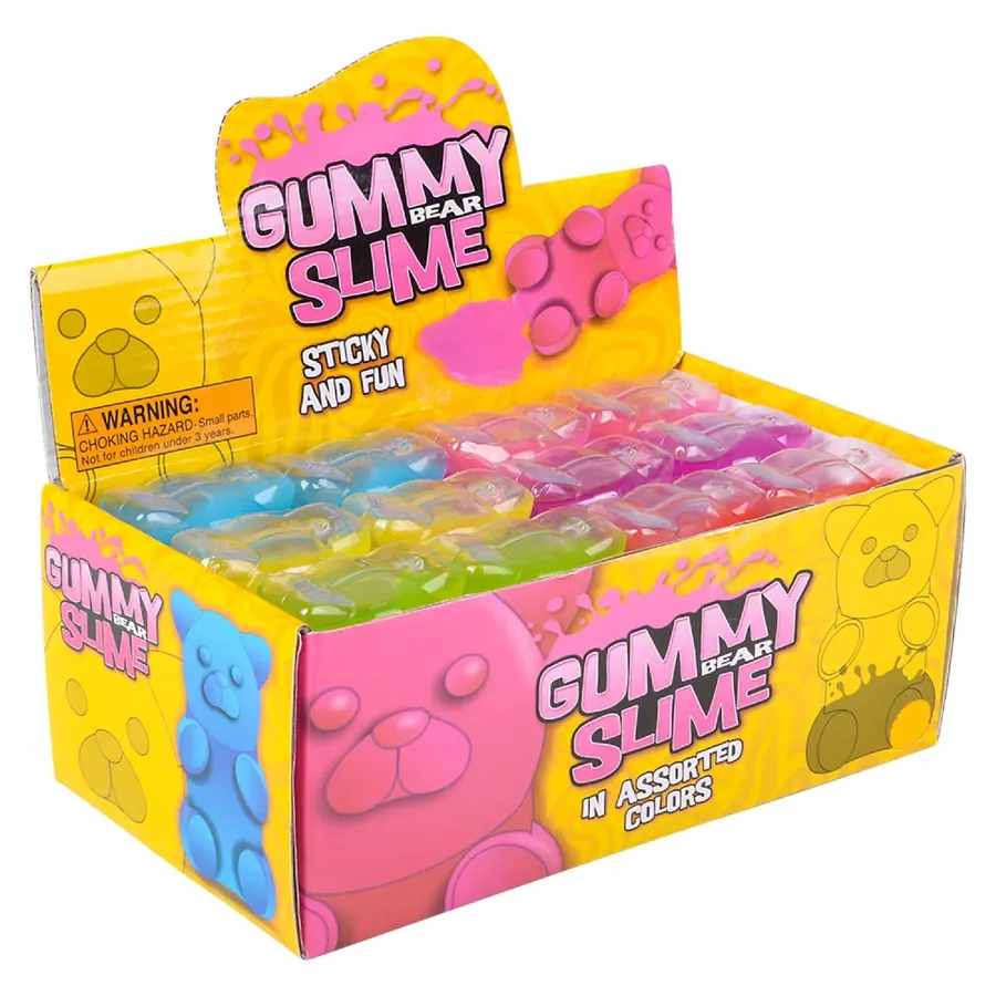 Gummy Bear Slime Back To School Kids Toys — wholesale Fidgets & Sensory by the case