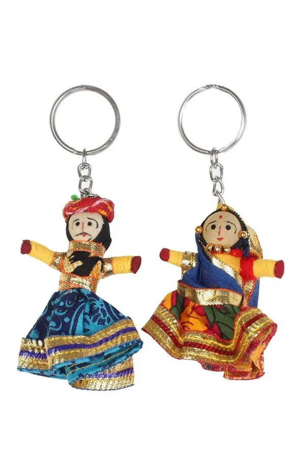 Handcrafted Puppet Keychains - Whimsical Keeraft Home Gifts — wholesale Keychains & Charms by the case