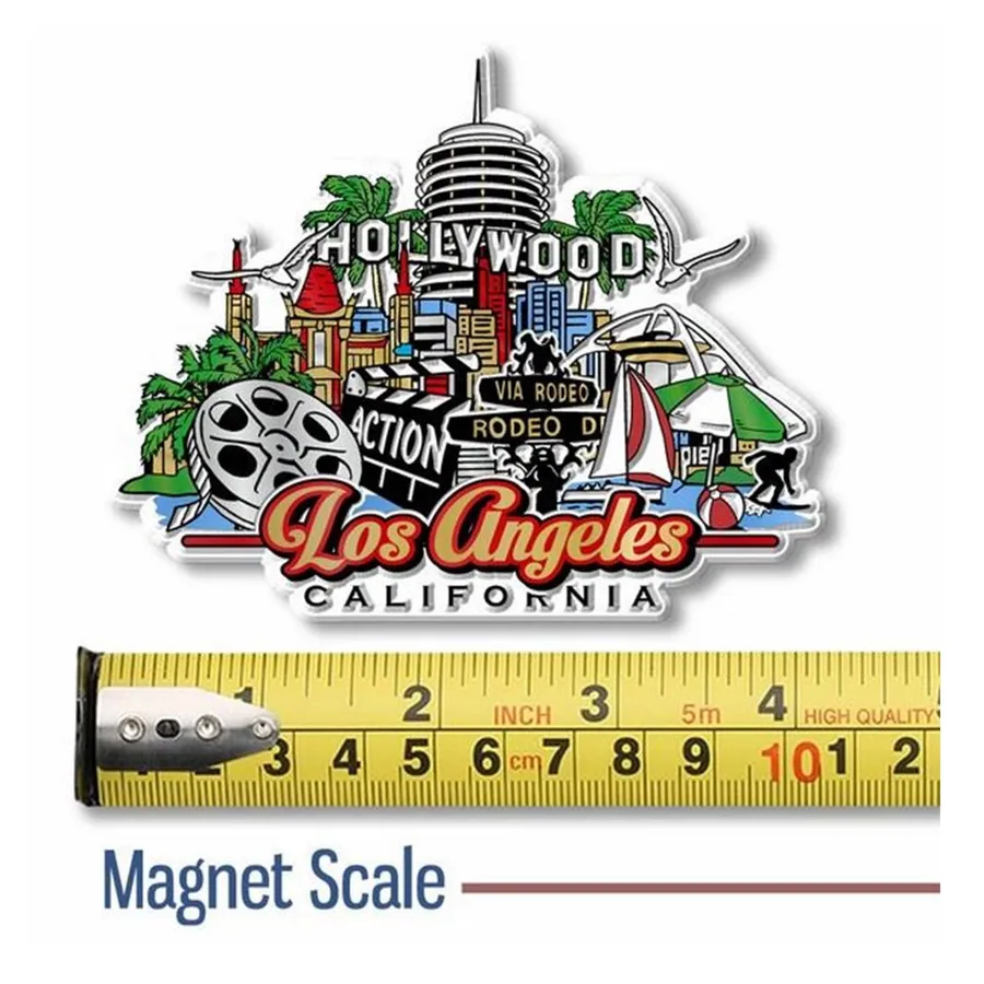 Keeraft Los Angeles City Magnet Flexible Keeraft Home Gifts — wholesale Home & Décor by the case