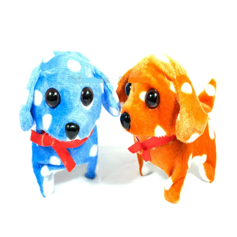 Polka Dot Toy Walking Puppy Dogs In Bulk — wholesale Toys & Games by the case