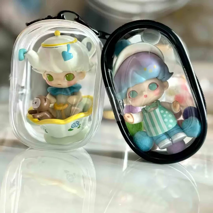 Doll Bag Keychain With Zipper Closure For Party Favours — wholesale Keychains & Charms by the case