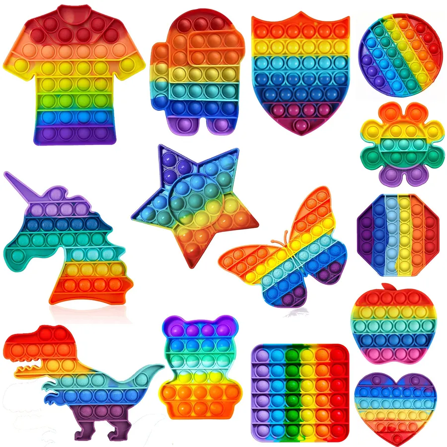 Pop It Fidget Decompression Fidget Toy In Bulk — wholesale Fidgets & Sensory by the case