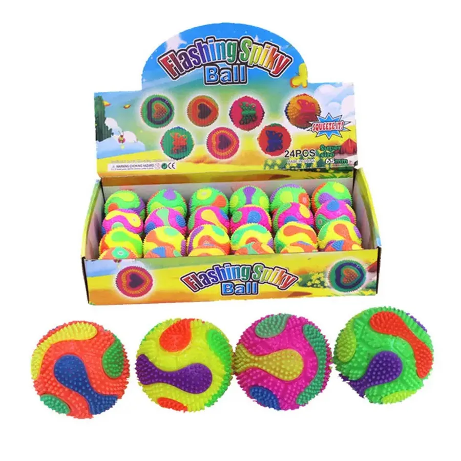 Light Up Glowing Flashing Bounce Balls In Bulk — wholesale Toys & Games by the case
