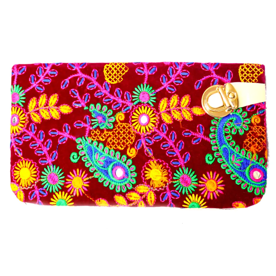 New Pink Coloured Handcrafted Clutch — wholesale Toys & Games by the case