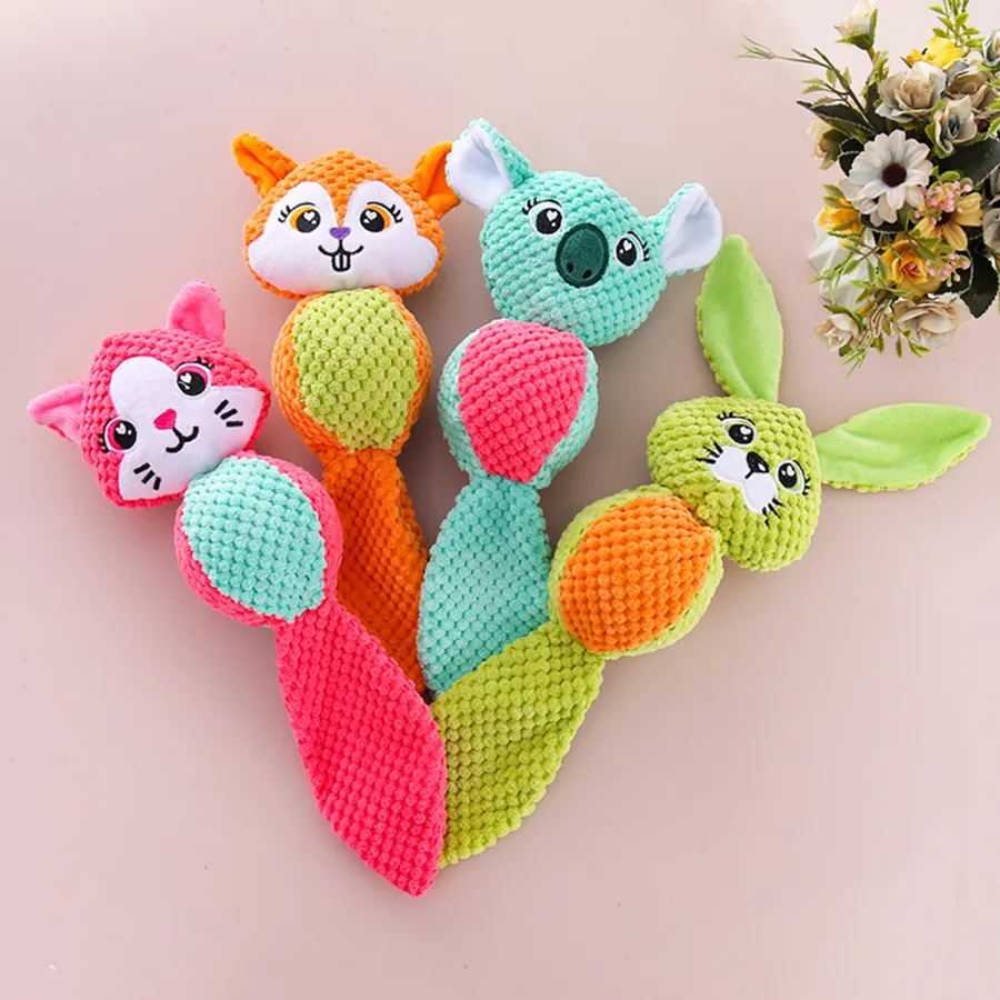 Plush Squeaky Corn Dog Toy for Pets – Soft & Interactive — wholesale Plush & Squishies by the case