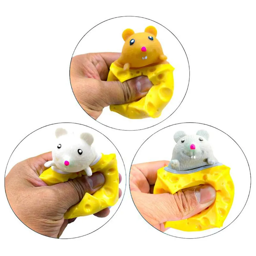 Fidget Sensory Toy Rat Cup Mouse Pop-Up Squishy Toys - Bulk Set of 50 — wholesale Fidgets & Sensory by the case
