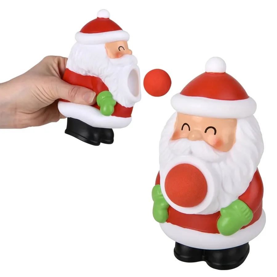 Santa Foam Ball Back To School Blaster Kids Toy — wholesale Toys & Games by the case