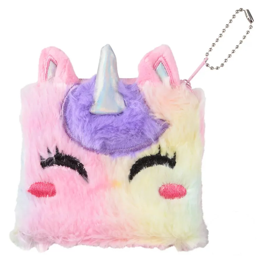 Plush Unicorn Coin Purse In Bulk — wholesale Plush & Squishies by the case