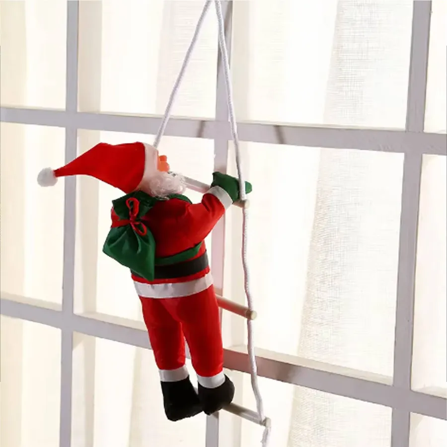 Climbing Plush Santa Claus Doll For Home Décoration — wholesale Plush & Squishies by the case