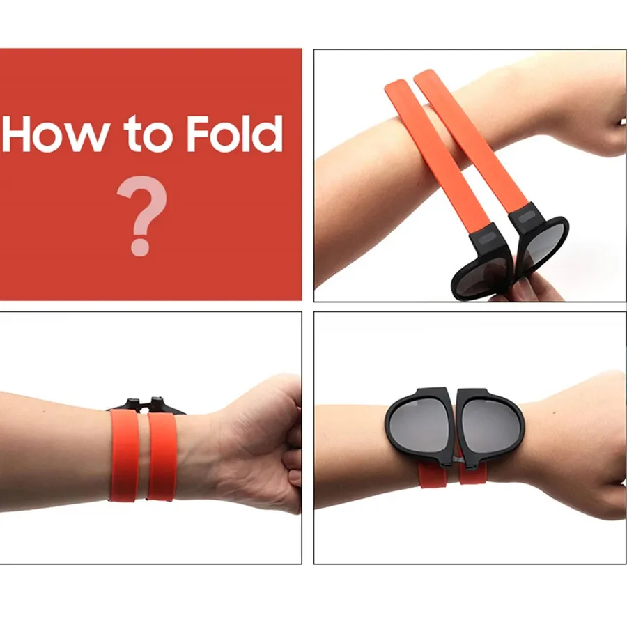 Fashionable Folding Summer Sunglasses - Assorted — wholesale Apparel & Accessories by the case