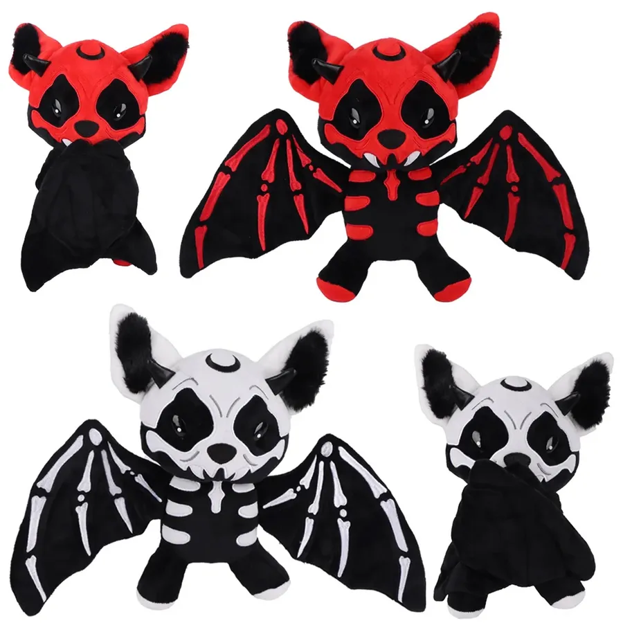 Cute Skeleton Bat Stuffed Plush Toy In Bulk — wholesale Plush & Squishies by the case